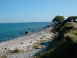 Steilküste am Oststrand